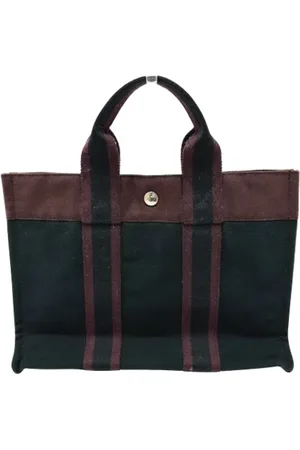 Hermès Dames, Pre-owned, Zwart, Maat: ONE Size Katoen