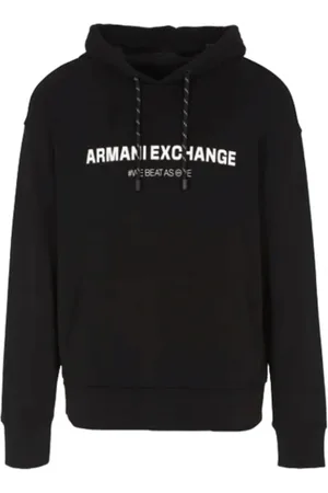 Armani Exchange Heren, Sweatshirts & Hoodies, Zwart, Maat: S Katoen