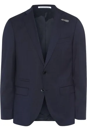 Baldessarini Heren, Pakken, Blauw, Maat: XL Wol