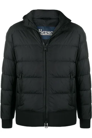 HERNO Heren, Jassen, Zwart, Maat: XL Leer