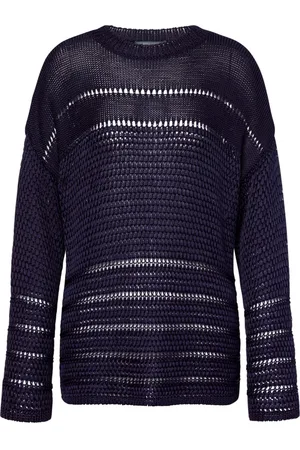 Alberta Ferretti Dames, Truien, Blauw, Maat: XS Viscose