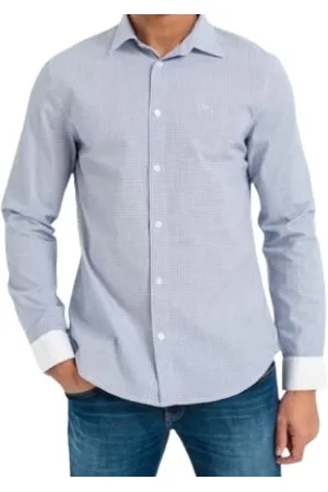 Armani Exchange Heren, Overhemden, Blauw, Maat: S