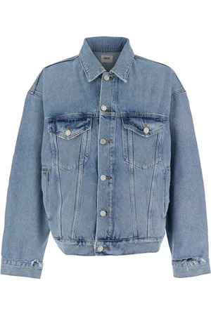 AGOLDE Heren, Jassen, Blauw, Maat: M Denim