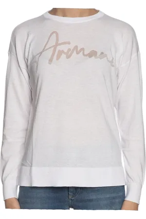 Armani Exchange Dames, Truien, Wit, Maat: L
