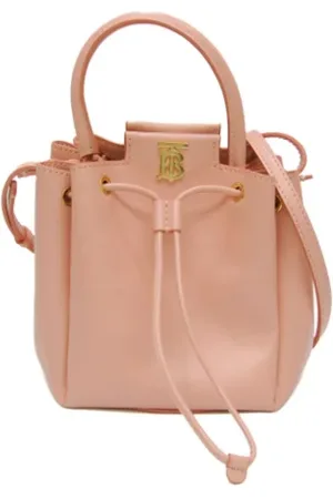 Burberry Dames, Pre-owned, Roze, Maat: ONE Size Leer