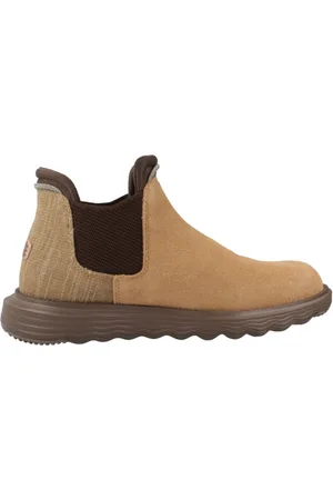 Hey dude Heren, Schoenen, Bruin, Maat: 39 EU Suède