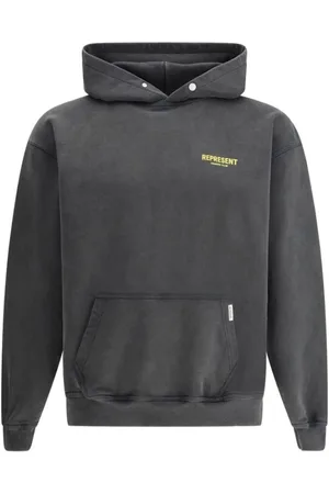 Represent Heren, Sweatshirts & Hoodies, Grijs, Maat: XS Katoen