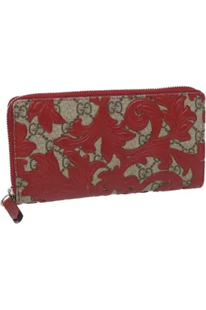 Gucci Dames, Pre-owned, Rood, Maat: ONE Size Leer
