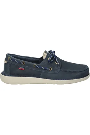 CallagHan Heren, Schoenen, Blauw, Maat: 42 EU Leer