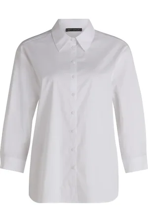 Betty Barclay Dames, Blouses & Shirts, Wit, Maat: 2XL