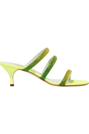 Casadei Dames, Schoenen, Groen, Maat: 38 1/2 EU Leer