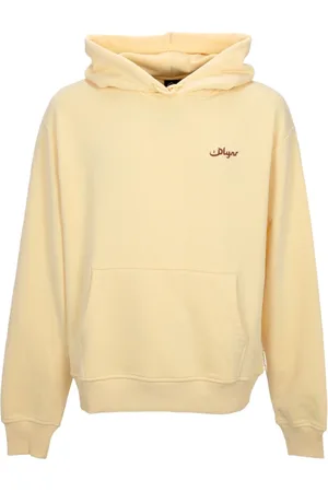 DOLLY NOIRE Heren, Sweatshirts & Hoodies, Geel, Maat: XL Katoen