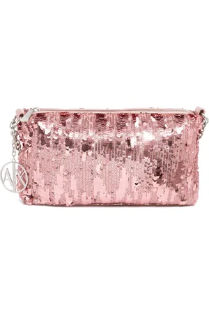 Armani Exchange Dames, Tassen, Roze, Maat: ONE Size Poliester