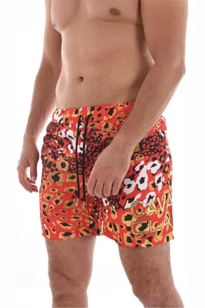 Roberto Cavalli Heren, Badkleding, Veelkleurig, Maat: XL Poliester