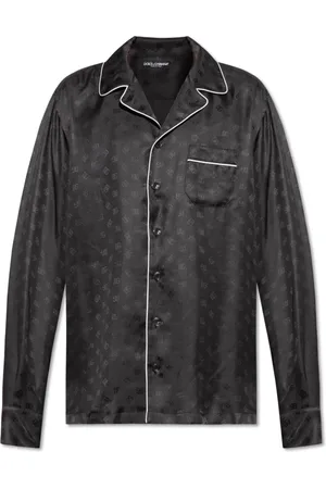 Dolce & Gabbana Heren, Overhemden, Zwart, Maat: M Zijde
