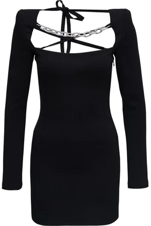 GIUSEPPE DI MORABITO Dames, Jurken, Zwart, Maat: S Jersey