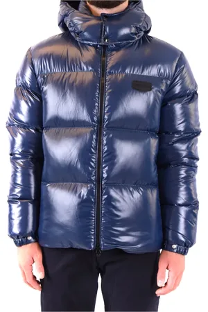 Duvetica Heren, Jassen, Blauw, Maat: 2XL