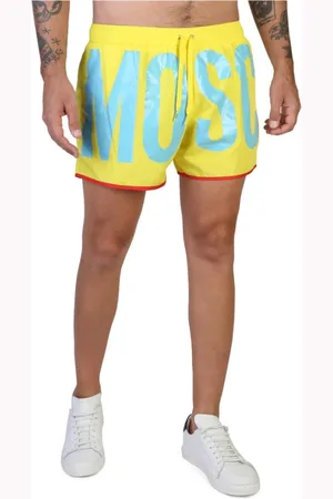 Moschino Heren, Badkleding, Geel, Maat: S Poliester