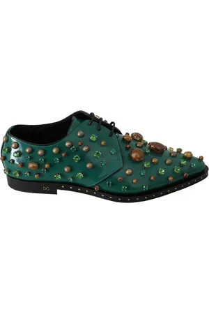 Dolce & Gabbana Dames, Schoenen, Groen, Maat: 41 EU Leer