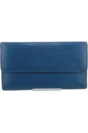 LOUIS VUITTON Dames, Pre-owned, Blauw, Maat: ONE Size Leer