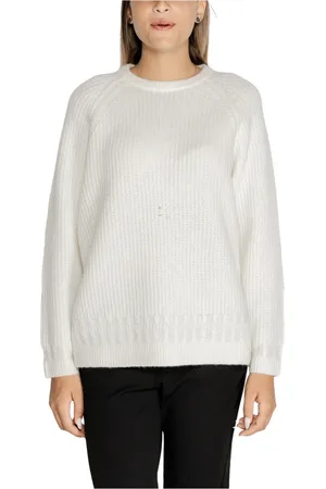 Guess Dames, Truien, Wit, Maat: M Wol