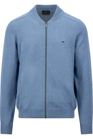 Fynch-Hatton Dames, Truien, Blauw, Maat: M Katoen