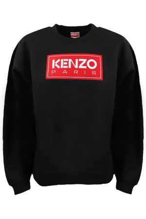 Kenzo Dames, Sweatshirts & Hoodies, Zwart, Maat: S Katoen