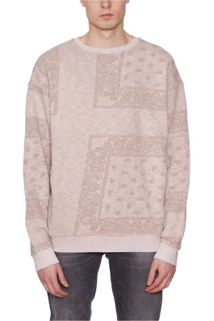 GIORGIO BRATO Heren, Sweatshirts & Hoodies, Roze, Maat: L