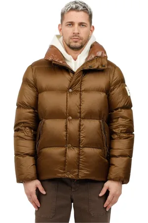 afterlabel Heren, Jassen, Bruin, Maat: M Nylon