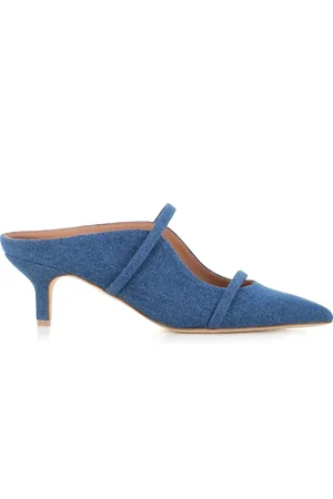 MALONE SOULIERS Dames, Schoenen, Blauw, Maat: 38 EU Denim