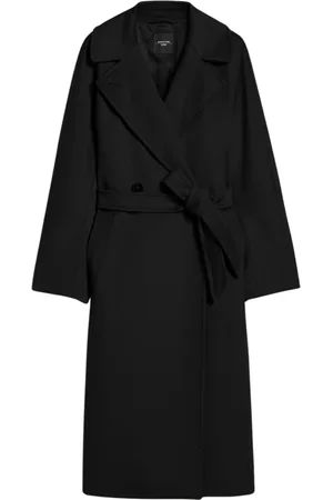 Max Mara Dames, Mantels, Zwart, Maat: 3XS Wol