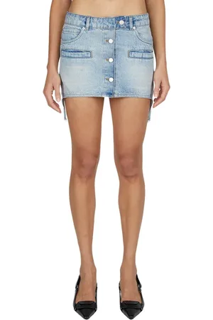 Courrèges Dames, Rokken, Blauw, Maat: S Denim