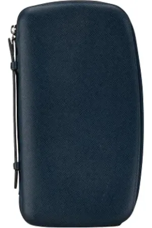 LOUIS VUITTON Dames, Pre-owned, Blauw, Maat: ONE Size Leer