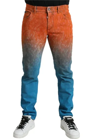 Dolce & Gabbana Heren, Jeans, Veelkleurig, Maat: L Denim