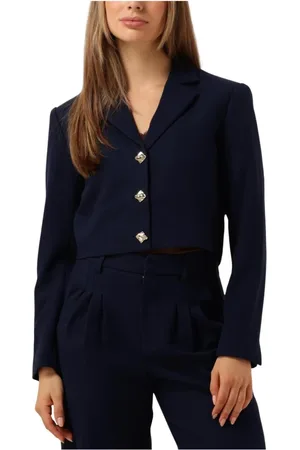 NOTRE-V Dames, Jassen, Blauw, Maat: 2XL