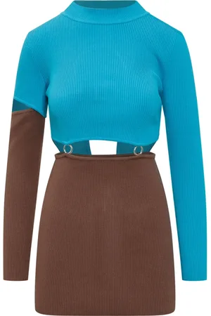 Andersson Bell Dames, Jurken, Blauw, Maat: XS