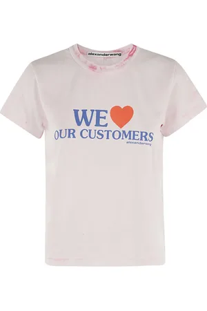 Alexander Wang Dames, Tops, Roze, Maat: M