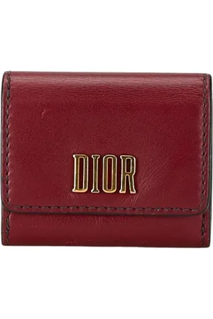 Dior Dames, Pre-owned, Rood, Maat: ONE Size Leer