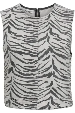 ONLY Dames, Tops, Veelkleurig, Maat: XS Katoen