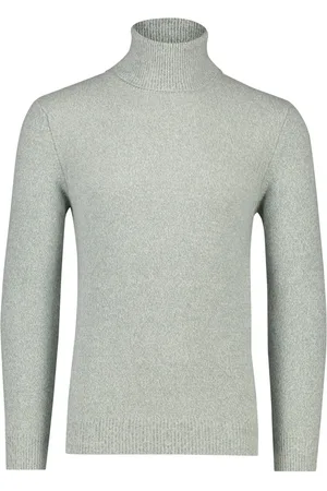 Profuomo Heren, Truien, Groen, Maat: 2XL Wol
