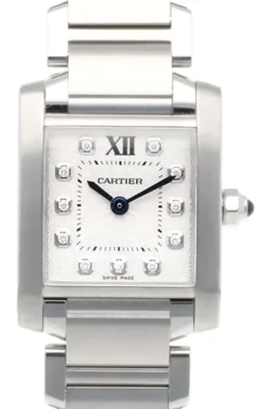 Cartier Dames, Pre-owned, Grijs, Maat: ONE Size Linnen