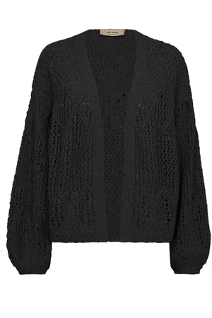 Mos Mosh Dames, Truien, Zwart, Maat: XS Katoen