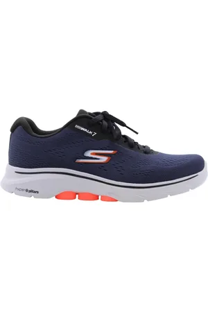 Skechers Heren, Schoenen, Blauw, Maat: 42 EU Synthetisch