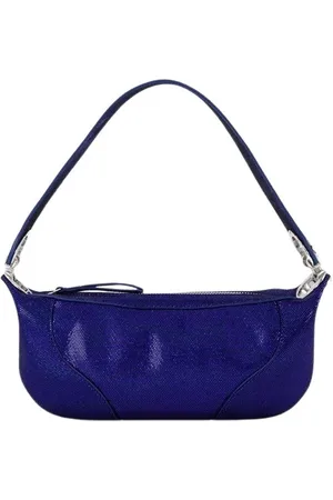 By Far Dames, Tassen, Blauw, Maat: ONE Size Katoen