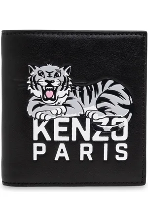 Kenzo Heren, Accessoires, Zwart, Maat: ONE Size Leer