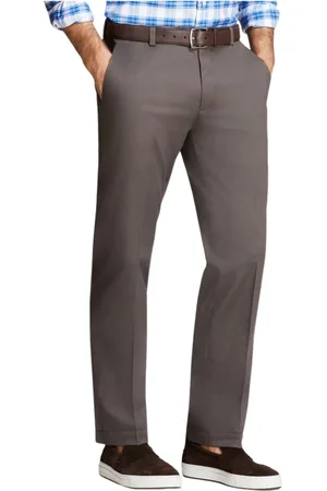 Brooks Brothers Heren, Broeken, Bruin, Maat: W33 Katoen