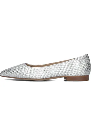NOTRE-V Dames, Schoenen, Grijs, Maat: 38 1/2 EU Leer