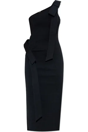 Cult Gaia Dames, Jurken, Zwart, Maat: L Nylon