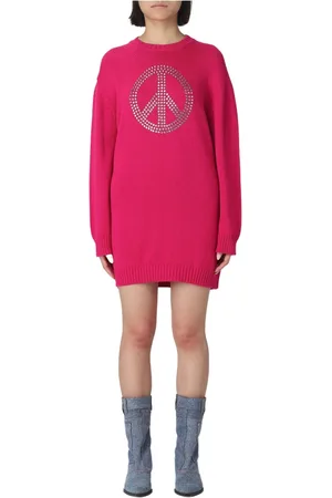 Moschino Dames, Jurken, Roze, Maat: L