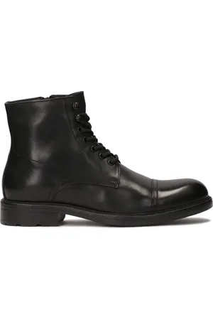 Kazar Heren, Schoenen, Zwart, Maat: 43 EU Leer